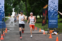 Хаски пробежала 5 км ЭФКОChallenge в Новомосковске вместе с хозяйкой, Фото: 2