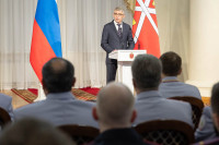 Дмитрий Миляев поздравил сотрудников ОВД, Фото: 15