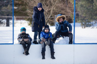 В Чернском районе школьникам подарили хоккейную экипировку, Фото: 69