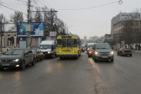 ДТП на пересечении проспекта Ленина и улицы Пушкинская. 3 марта 2014 , Фото: 1
