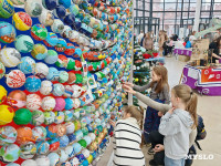 Фестиваль «Шар-папье»: Тульский кремль украсили огромные новогодние бусы, Фото: 80