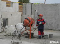Владимир Груздев посетил строительную площадку микрорайона «Новая Тула», Фото: 3
