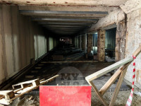 Пожар в подземном переходе на ул.Мосина, Фото: 2