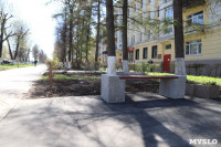 В Туле на пр. Ленина «аллею фонтанов» заменили на вазоны, Фото: 3