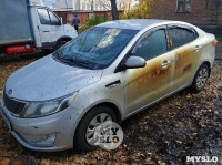 Ночной пожар в Петелино: огонь повредил три автомобиля, Фото: 10