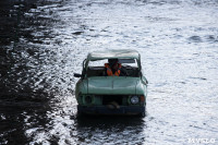 В Туле на Упе спасатели эвакуировали пострадавшего из упавшего в реку автомобиля, Фото: 27