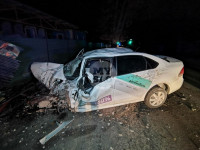 Ночная погоня в Туле: пьяный на каршеринговом авто сбил столб и протаранил гараж, Фото: 12
