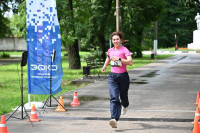 Хаски пробежала 5 км ЭФКОChallenge в Новомосковске вместе с хозяйкой, Фото: 11