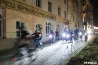 Туляки приняли участие в светящемся велопробеге , Фото: 12