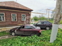 В Туле два автомобиля врезались в частный дом, Фото: 3