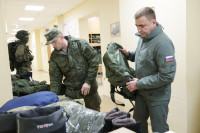 Алексей Дюмин проверил экипировку и подготовку мобилизованных туляков , Фото: 23