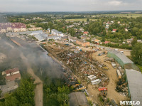 В Туле сгорел заброшенный склад, Фото: 7