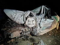 Ночная погоня в Туле: пьяный на каршеринговом авто сбил столб и протаранил гараж, Фото: 2