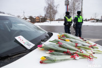 8 марта компания «Автоимпорт» дарила тулячкам-автоледи цветы, Фото: 82