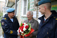 У домов тульских ветеранов прошли парады, Фото: 2