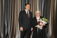 Награждение серебряной медалью  «За особый вклад в развитие Тульской области» Натальи Грамолиной, Фото: 77