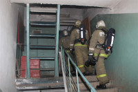 Пожар на складе ОАО «Тулабумпром». 30 января 2014, Фото: 17