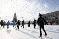 Камила Валиева дала мастер-класс для детей на Губернском катке в Туле, Фото: 13
