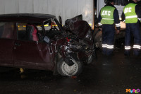 Под Тулой столкнулись грузовой Mercedes и «семерка», Фото: 8