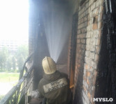 Пожар в Новомосковске, Фото: 2