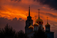 Тульский кремль на закате, Фото: 1