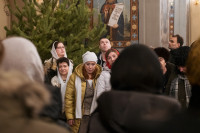 Рождественское богослужение в Успенском соборе (2020), Фото: 80