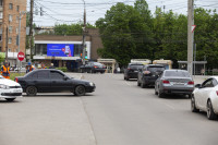 На улице Генерала Маргелова запретят разворачиваться через заправку, Фото: 2