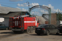 Пожар на хлебоприемном предприятии в Плавске., Фото: 34