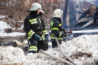 Пожар на Скуратовской , Фото: 30