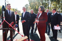 Губернатор с рабочим визитом посетил Новомосковск, Фото: 18