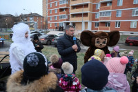 Алексей Эрк и депутаты гордумы поздравили семьи военнослужащих с новогодними праздниками, Фото: 15