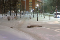 Вечерний снегопад, Фото: 16