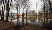 В Туле затопило Баташевский сад, Фото: 37