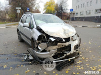 В ДТП на ул. Тургеневской в Туле пострадал один человек, Фото: 2