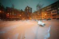 Вечерний снегопад, Фото: 42