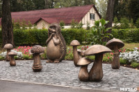 Открытие скульптуры «Грибная поляна» в Комсомольском парке, Фото: 11