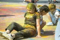 В Туле прошел фестиваль красок на Казанской набережной, Фото: 25