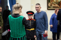 В Тульском суворовском военном училище приняли присягу 80 детей, Фото: 44