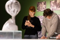 Пьянство как часть искусства: в Туле открылась выставка графики «На столе и под столом» (18+), Фото: 48