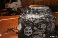 В Туле Renault влетел в грузовик: водитель погиб, Фото: 11