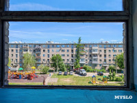 Поврежденные БПЛА дома в Туле, Фото: 33