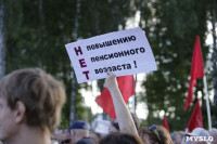 Митинг против пенсионной реформы в Баташевском саду, Фото: 9