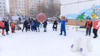 Во дворе на Пролетарской открылся новый хоккейный корт, Фото: 61