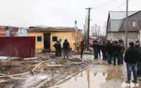 Пожар в цыганском поселении в Плеханово, Фото: 4