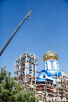Установка купола Свято-Казанского храма в Мясново, Фото: 1