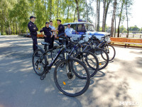 Безопасность отдыхающих в парке туляков обеспечивают полицейские на лошадях и велосипедах, Фото: 11