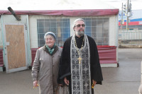 Освящение креста купола Свято-Казанского храма, Фото: 6