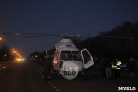 Из-за посадки медицинского вертолета под Тулой перекрыли трассу «Крым», Фото: 23