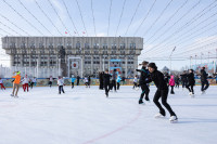 Камила Валиева дала мастер-класс для детей на Губернском катке в Туле, Фото: 9