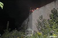 Площадь пожара на заброшенном складе в Туле составила 600 кв. метров, Фото: 10
